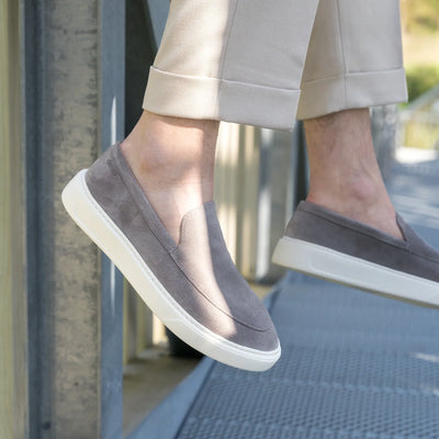 Rovic city loafer taupe - HINSON STUDIOS